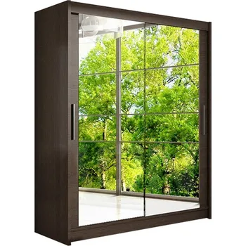 Šatní skříň Velká šatní skříň WESTA XI - Čokoláda