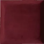 Egibi Čalouněný akustický panel nástěnný Riwiera 59 bordó čtverec - Čtverec 30x30 cm - 1 rok na vrácení + DOPRAVA ZDARMA k Vám i zpět