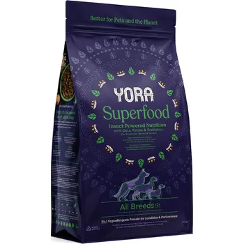Krmivo pro psa YORA granule z hmyzu Superfood Adult All Breeds 1,5kg