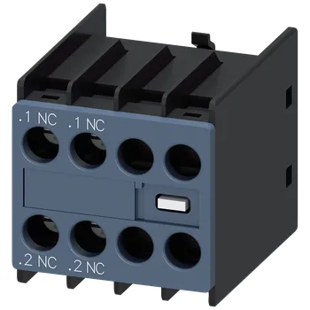 Stavebniny pomocný spínač 2NC proudové dráhy: 1NC, 1NC pro pomocné/motorové stykače S00/S0