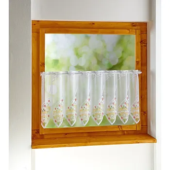 Dámské pantofle 3Pagen Záclona Květy žlutá 150x45 cm