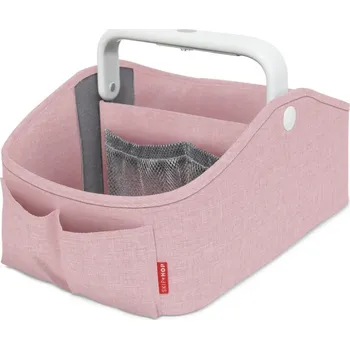 teploměr do vody pro miminko SKIP HOP Organizér s osvětlením pro hygienické potřeby Pink