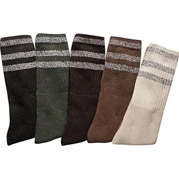 Pánské ponožky Blancheporte Sada 10 párů komfortních ponožek černá/khaki/kaštanová 39-42