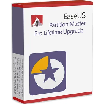 Zrychlení počítače EaseUS Partition Master Professional (2 zařízení / Lifetime) (Upgrade)