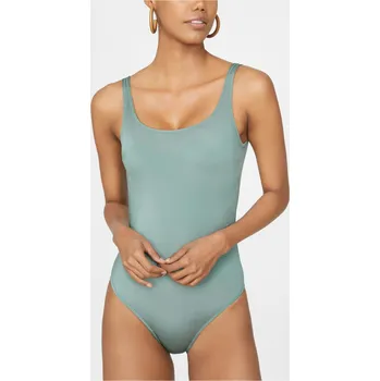 Dámské plavky Koton Swimsuit - Green - Plain Koton kaki 1505602