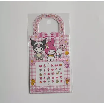 Nálepky na nehty - HELLO KITTY FRIENDS 1 (Značka: TAKARA TOMY)