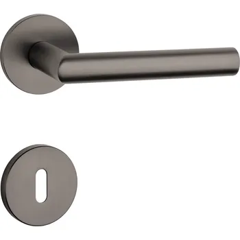 Dveřní kování AT - ARABIS - R 7S rozety BB, klika/klika T - Titan