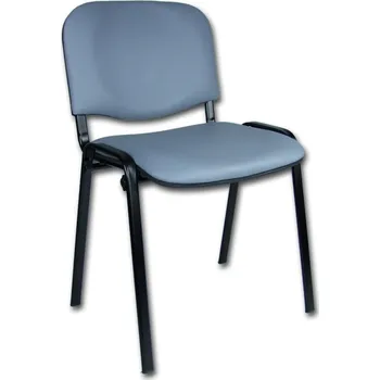 Konferenční židle ISO eko-kůže Šedá D22 EKO