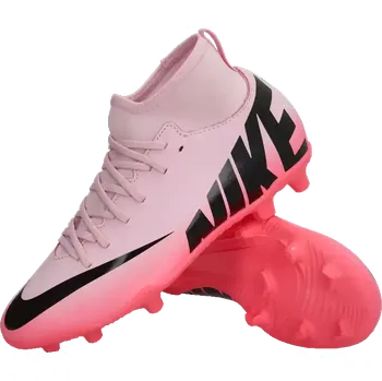 Kopačky NIKE Mercurial Superfly 9 Club FG/MG Junior růžové