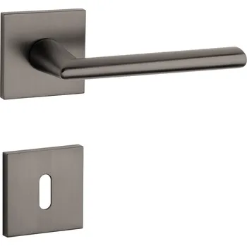 Dveřní kování AT - PRIMULA - HR 7S rozety BB, klika/klika T - Titan