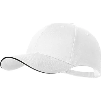 Čepice Sanvi baseballová čepice bílá