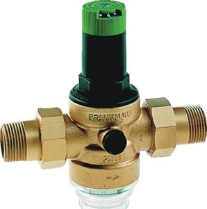 Redukční ventil Braukmann D06F-3/4" B, pro rozvod vody (Regulační ventil. Regulátor tlaku vody Braukmann D06F-3/4B)