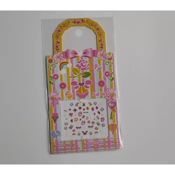 Nálepky na nehty - KYTIČKY 6 (Značka: TAKARA TOMY)