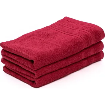 Ručník Textilomanie Dětský ručník Bella 30x50 cm vínová