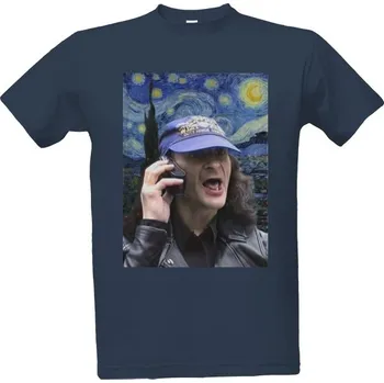 Pánská móda Tričko s potiskem The Skárou night pánské