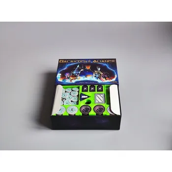 Příslušenství k deskovým hrám inserty.cz Galaktické Aliance - Insert (černý, 0045)