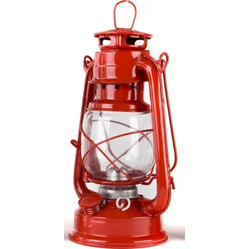 Happy Green Petrolejová lampa červená 14x14x25 cm