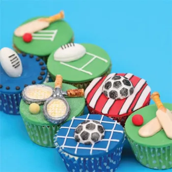 Jedlá dekorace na dort SQUIRES KITCHEN Silikonová forma - sport