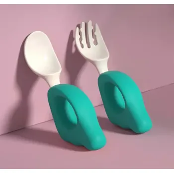 Příbor Příbor pro nejmenší - KŘÍDLA - ZELENÝ (Značka: TOROIDAL)