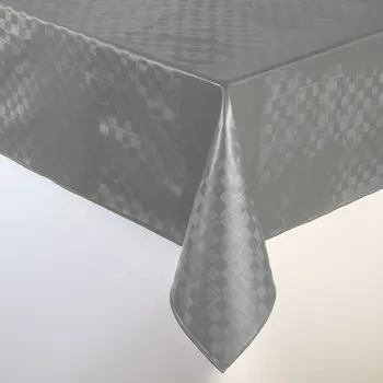 ubrus 3Pagen Ubrus Káro šedá průměr 140 cm