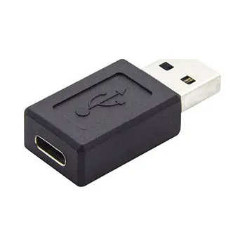 Datové redukce USB redukce, (3.0), USB A samec - USB C samice, černá, plastic bag plastová, 5 Gbps