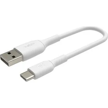 Belkin BOOST CHARGE™ USB-C/USB-A kabel, 15cm, bílý