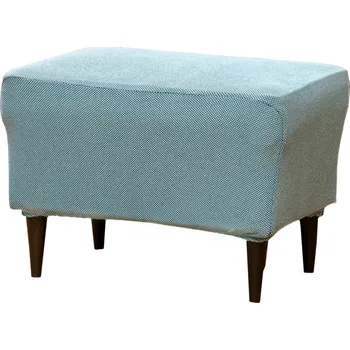 Napínací potah Astoreo Potah na taburet Galena petrolejová taburet