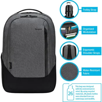 Kabelka Targus Batoh na notebook Cypress Hero TARGUS TBB58602GL černá 30,5x13,5x50 cm/15,6´´ 20 l