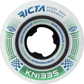 Kolečko na skateboard RICTA kolečka - 53mm Knibbs Speedrings White Wide 101a Wheels (144183)