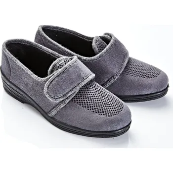 Dámské pantofle 3Pagen Obuv Anna s hadím potiskem šedá 36