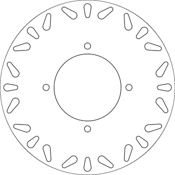 Brzda pro motocykl brzdový kotouč, NEWFREN DF4078A