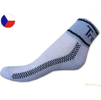 Dámské ponožky Nízké trekové ponožky polofroté 38/39 Šedé