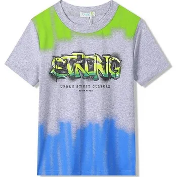 CHLAPECKÉ TRIČKO STRONG HC9348 Velikost: 158, Barva: Šedá