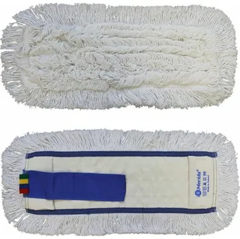 mop Mop plochý uzlíčkový s kapsami OPTIMUM, bavlna, 40 cm