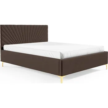 Postel Postel PK 29 160x200 cm - zlaté nohy Hnědá