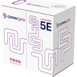 Kabel Conexpro UTP kabel ekonomy, CAT5e, LSOH, 24AWG, 305m, bílý 5EUTP-LSE