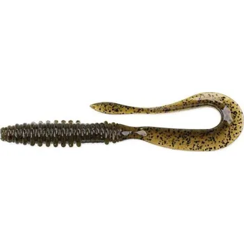 Rybářský háček Guma KEITECH Mad Wag Mini 3,5" 101S Green Pumpkin PP (Nástraha)