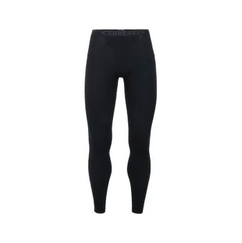 Pánské kalhoty Icebreaker Oasis Leggings w Fly Men (104370) Black/Monsoon černá L