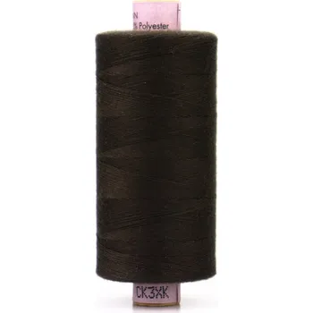 Nit Polyesterová nit Amann Aspo 120, tmavě hnědá 0431, 1000 m