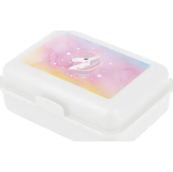 Svačinový box Box na svačinu BAAGL - Rainbow Unicorn
