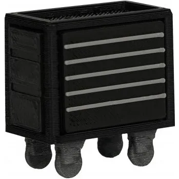 Vozík na nářadí Černá 1:35