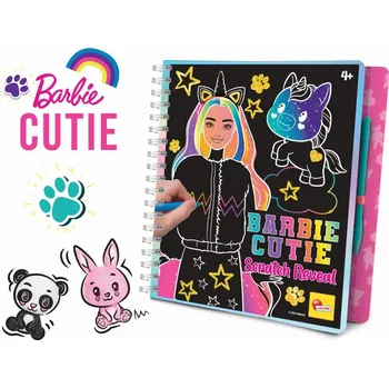 Panenka Liscianigioch BARBIE SKETCH BOOK CUTIE - SCRATCH REVEAL