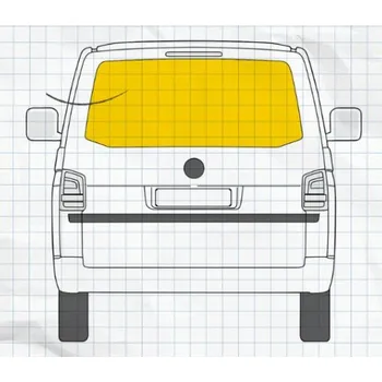Plachta na motorové vozidlo Konig Sluneční clony Volkswagen T5, T6 Varianta: Zadní sklo levá 50,5/49x55/62cm