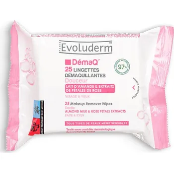 EVOLUDERM odličovací ubrousky JEMNÉ 25ks