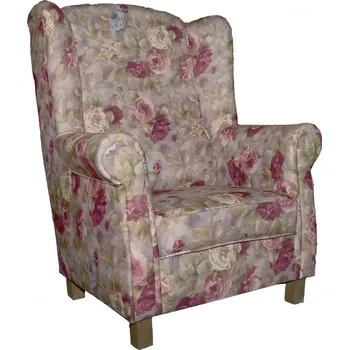 Křeslo Křeslo Ušák AS, květinový vzor (2109)