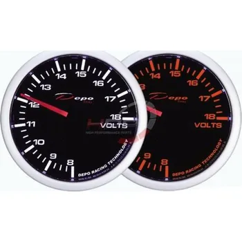 Budík Přídavný budík Depo Racing WA 52mm - voltmetr