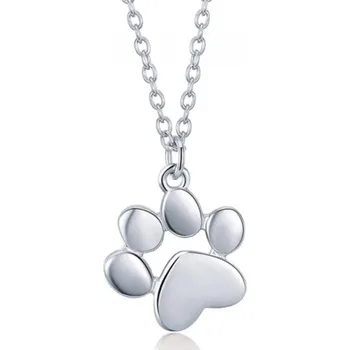 Řetízek Prosperk Řetízek s ocelovým přívěskem tlapka S5301