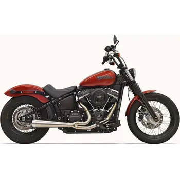 Výfuk pro motocykl Výfuk BASSANI ROAD RAGE III pro HARLEY DAVIDSON FXLRS 2018-2023 chromovaný
