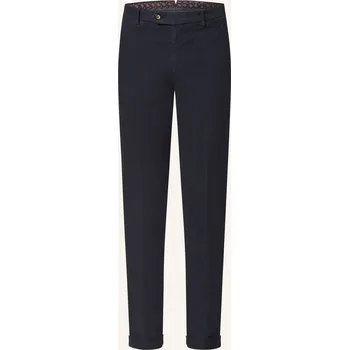 Pánské kalhoty Berwich Pánské Chino Kalhoty Extra Slim Fit, tmavě modrá, 56