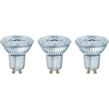 Lampička OSRAM LED reflektor GU10 4,3W, univerzální bílá,sada 3ks